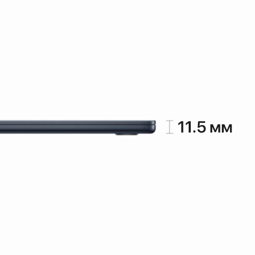 Apple MacBook Air 15" (M2, 8C CPU/10C GPU, 2023), 16 ГБ, 512 ГБ SSD, полуночный черный (Z18T000PP)